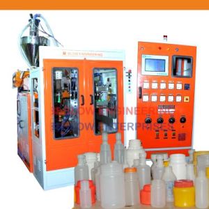 4 Cavity Auto Deflashing Blow Molding Machine