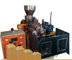 Single Station Auto Deflashing Blow Molding Machine