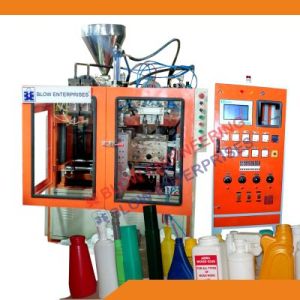 Twin Cavity Auto Deflashing Blow Molding Machine