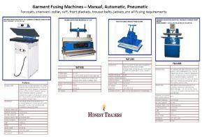 jackets Fusing Machines