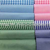 gingham shirting fabric