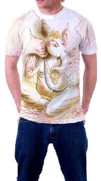 Printed Mens T Shirt (ganesh)