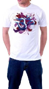 Printed Mens T Shirt (om)