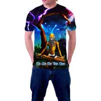 Printed Mens T Shirt (yogi)