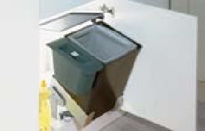 Waste Systems Behind Hinged Doors