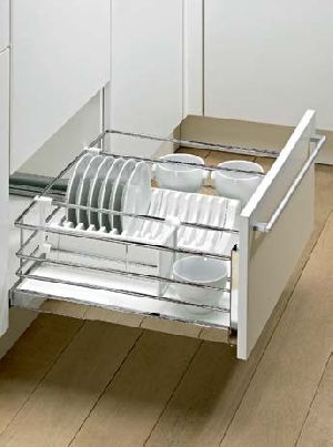 Pot-and-pan Drawer with non-slip coating