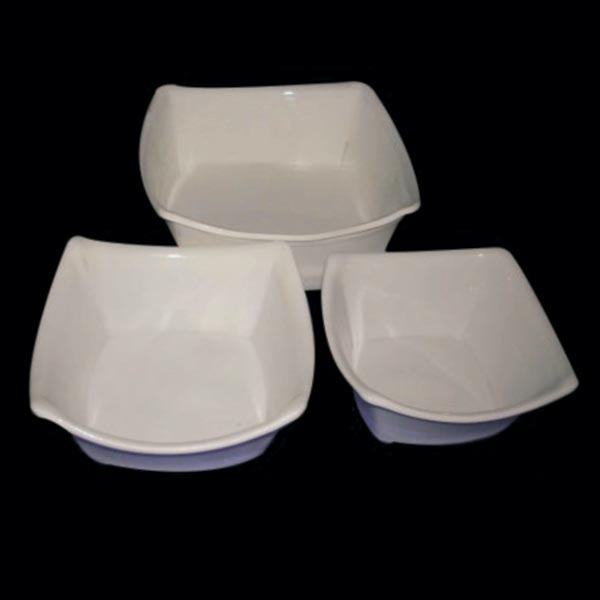 Acrylic Square Bowls