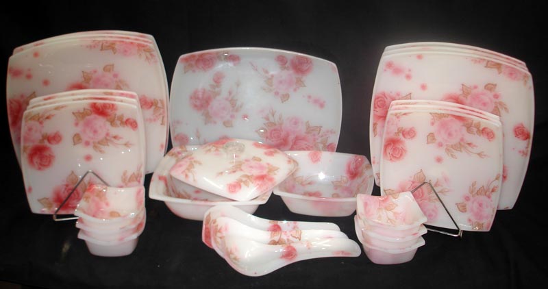 Acrylic Dinner Set