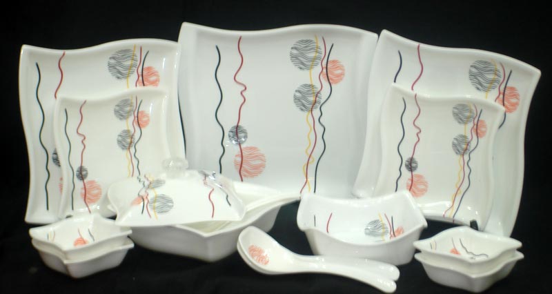 Acrylic Dinner Set