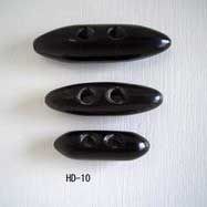 Black Horn Bone Toggles