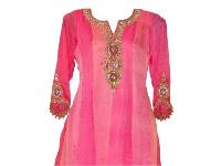 Hand Embroidered Anarkali dress