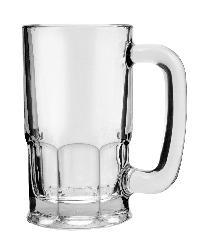 glass bear mug