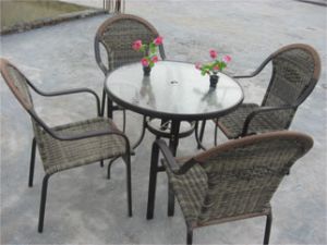 Aluminium Chair Table Set