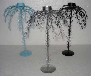 wrought iron tealight candle holders