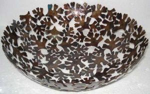 wrought iron bowls