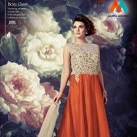 Designer Gown Style Anarkali Salwar Suit
