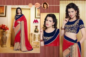 exotic party wear saree