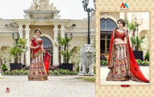 Red Bridal Lehenga Choli.