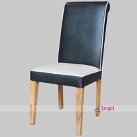 WOODEN UPHOLSTERED CHAIR