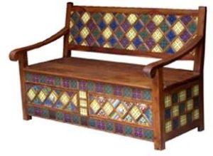 Sheesham Wood Bench