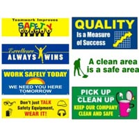 Safety Banners, 5s Banners