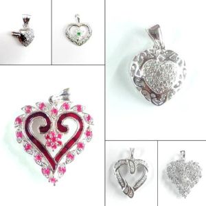 925 silver heart pendant