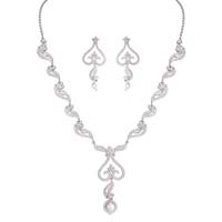 925.SILVER STERLING NECKLACE SET.