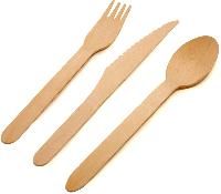 wooden cutlery