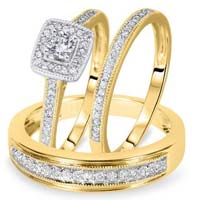 Trio Diamond Ring