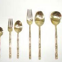 Brass Cutlery Set