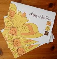 new year greeting cards