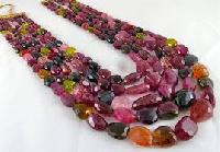 Multi Colored Tourmaline Beads