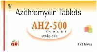 AHZ 500 Azithromycin Tablets
