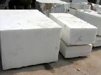 white marble block