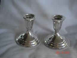 Silver Candle Holder