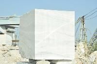 white marble block