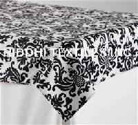 Cotton Printed Damask Tablecloths
