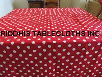 Polka Dots Printed Tablecloths