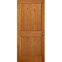 silver oak wood door