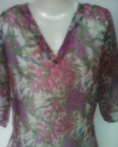 Printed Chiffon Ladies Top