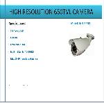 High Resolution 650 TVL CAMERA - INN-IR545