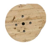 wooden cable reel