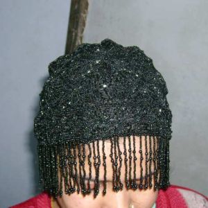 beaded ladies caps