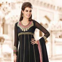 Black Designer Heavy Embroidered Salwar Kameez