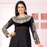 Black Wedding Party Wear Attractive Anarkali Salwar Suits