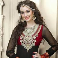 Anarkali Style Churidar Kameez