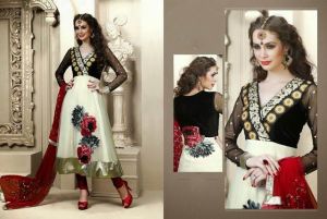 Bollywood Anarkali Style Churidar Kameez