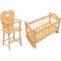 Wooden Baby Chair Cot