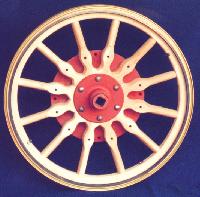 wooden wheels