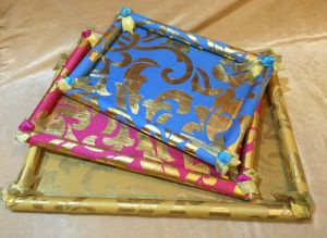 Paper Saree Tray